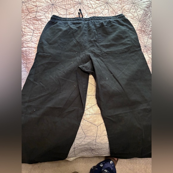 OSOS DESIGN, NWOT, black linen pants - Picture 3 of 5